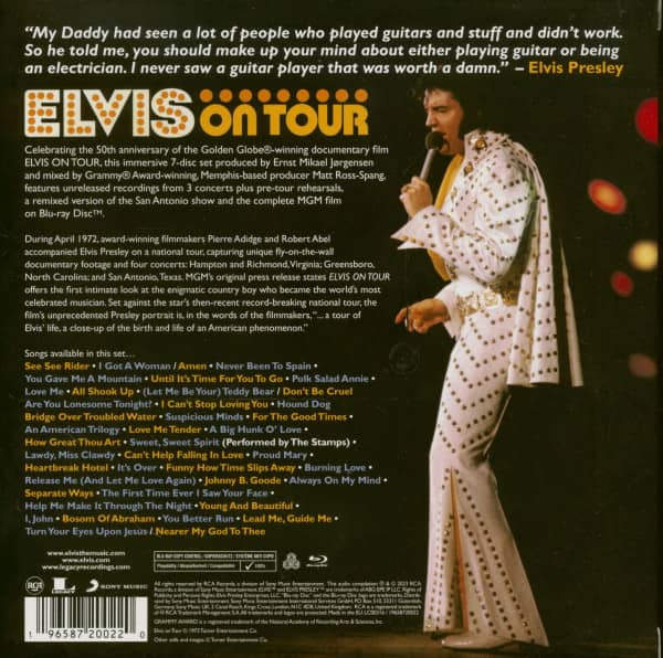 Elvis On Tour (6-CD, 1-Bluray Disc)
