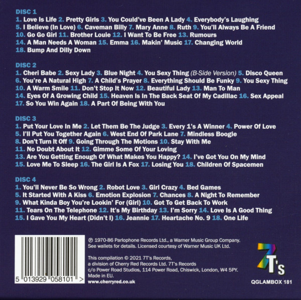 The RAK Singles (4-CD)