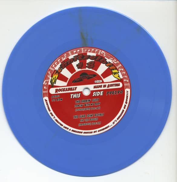 Schnitzelbilly No.8 - Rockabilly Made In Austria (7inch, colored Vinyl, EP, 33rpm, Ltd.)