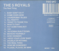 Preview: Five Royales (CD) Preview: Five Royales (CD)