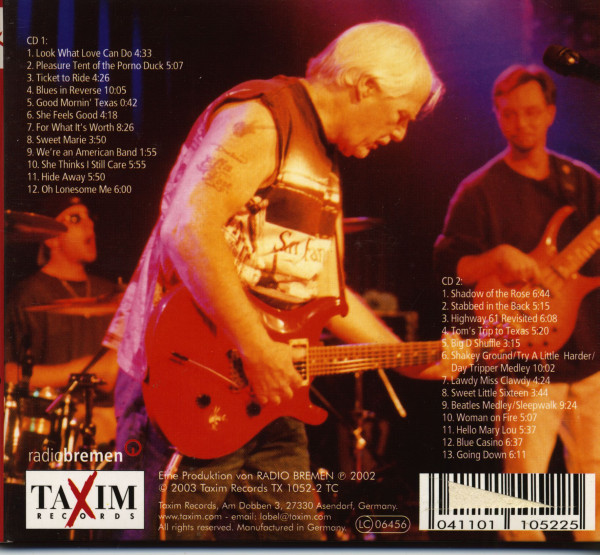 We're A Texas Band - Live in Germany (3-CD)
