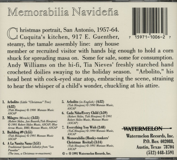 Memorabilia Navidena (CD)