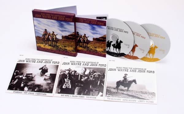 Music From The Westerns Of John Wayne & John Ford (3-CD)
