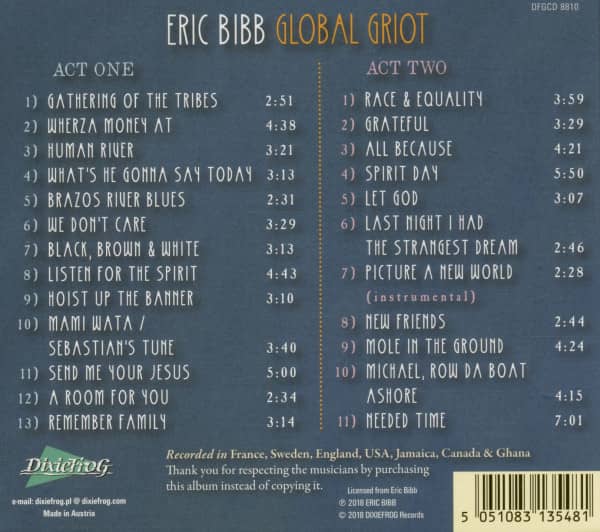 Global Griot (2-CD)