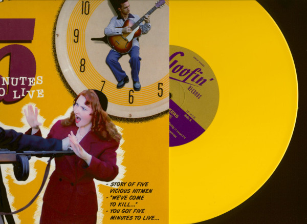 Five Minutes To Live (LP, 10inch, Ltd.,Yellow Vinyl, RSD)