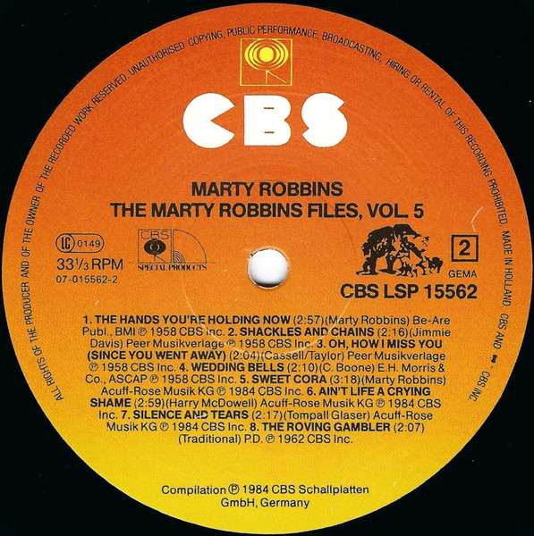 The Marty Robbins Files Vol.5 (LP)