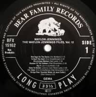 Preview: The Waylon Jennings Files Vol.12 (LP) Preview: The Waylon Jennings Files Vol.12 (LP)