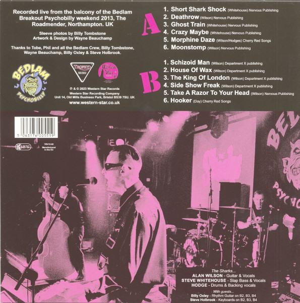 Bedlam (Official) Bootleg ! (LP, colored Vinyl)