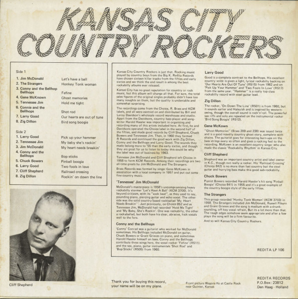 Kansas City Country Rockers (LP)