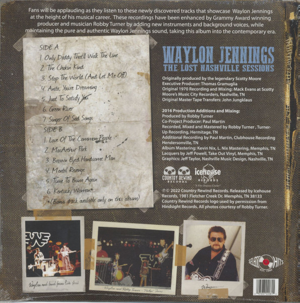 The Lost Nashville Sessions (LP, colored Vinyl, Ltd.)