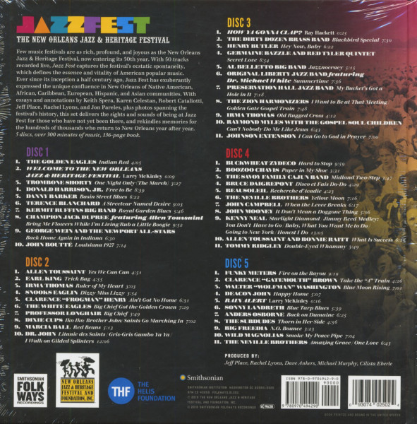 The New Orleans Jazz & Heritage Festival (5-CD)