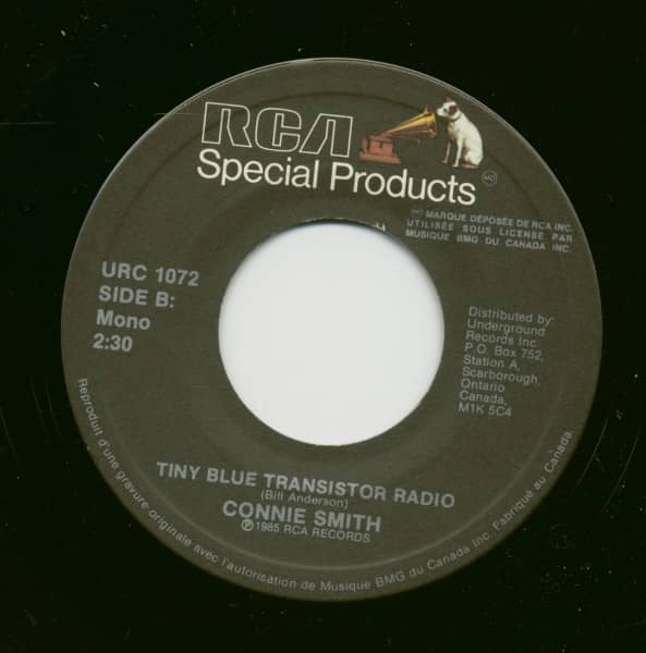Baby, The Rain Must Fall - Tiny Blue Transistor Radio (7inch, 45rpm)