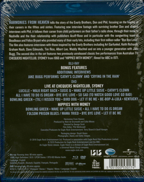 Harmonies From Heaven (Blu-Ray + DVD Set)