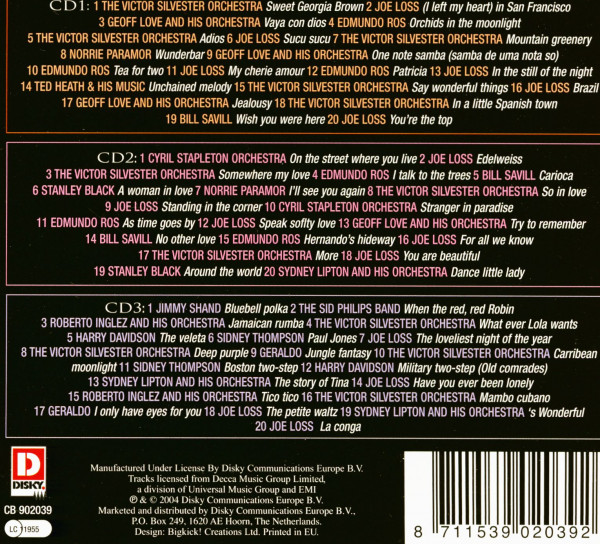 Come Dancing Tonight (3-CD)