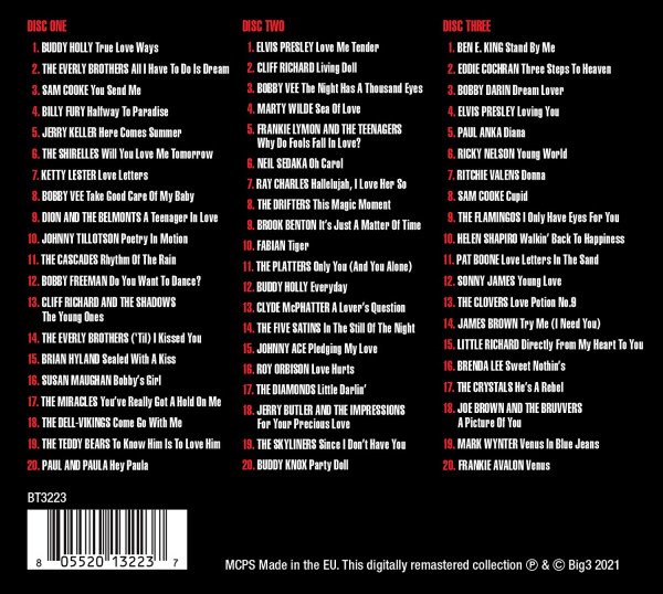 True Love Ways (3-CD)