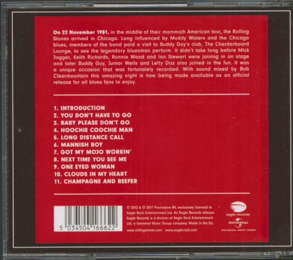 Muddy Waters - The Rolling Stones - Checkerboard Lounge (CD)