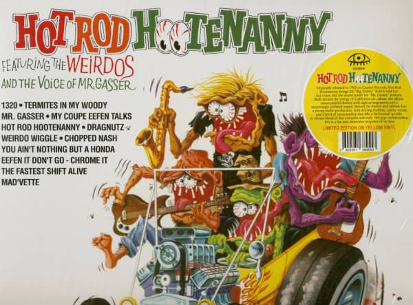 Hot Rod Hootemanny (LP, Colored Vinyl, Ltd.)