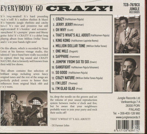 Everybody Go Crazy (CD)