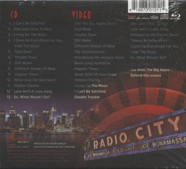 Live At Radio City Music Hall 2015 (CD + BLU-RAY)