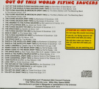Preview: Out Of This World Flying Saucers (CD) Preview: Out Of This World Flying Saucers (CD)