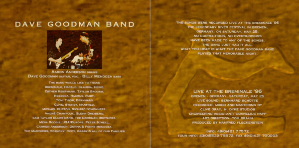 Live At The Breminale '96 (CD)