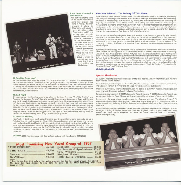 The Alternative Chirping Crickets (LP, 10inch, Cover#2, Ltd.)
