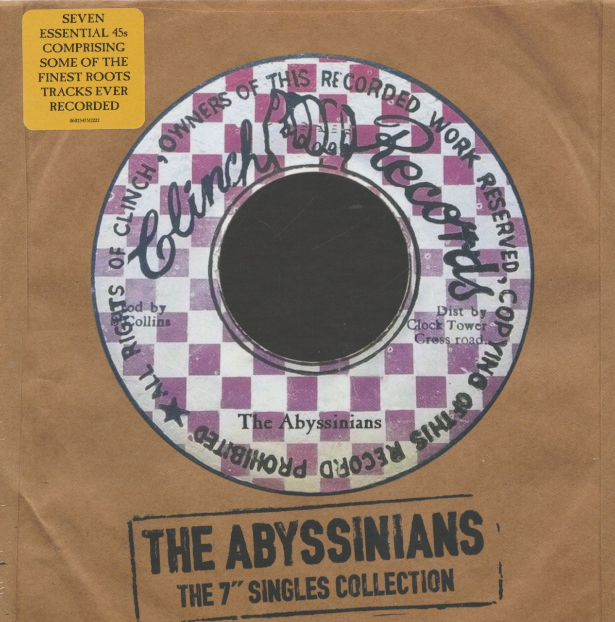 英、欧7discs 7” Abyssinians Clinch Singles Collection (The 7” Singles Collection) 00602547512222 CLINCH /00450 The Abyssinians 7inch: The Clinch Singles Collection (7-7inch
