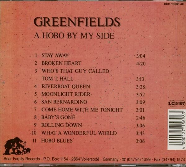 A Hobo By My Side (CD)