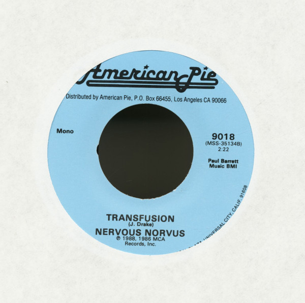 True Love Ways - Transfusion (7inch, 45rpm)