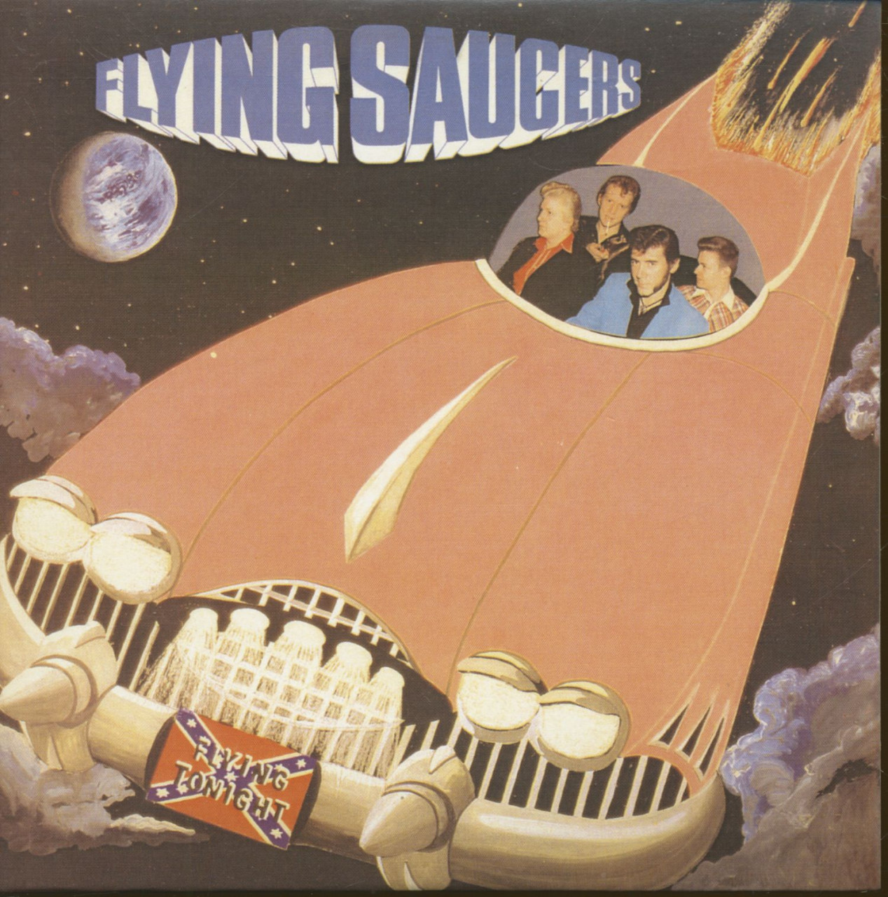 Flying Saucers CD: Flying Tonight (CD) - Bear Family Records