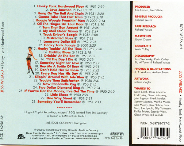 Honky Tonk Hardwood Floor (CD)