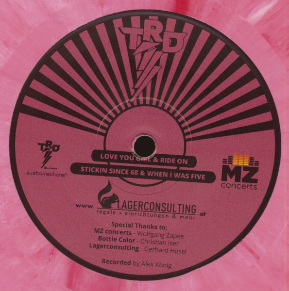 Love You Girl (7inch, EP, Pink Vinyl, PS, SC, Ltd.)