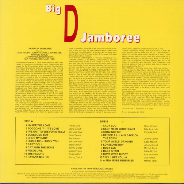 Big D Jamboree (LP)