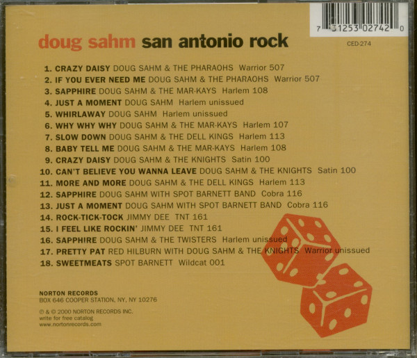 San Antonio Rock - Harlem Recordings 1957-61 (CD)