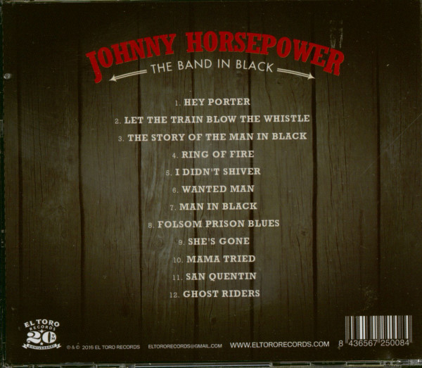 The Band In Black - Featuring The Sun Session with W.S. Holland (CD)