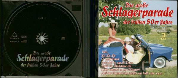 Die große Schlagerparade der frühen 50er Jahre (3-CD)