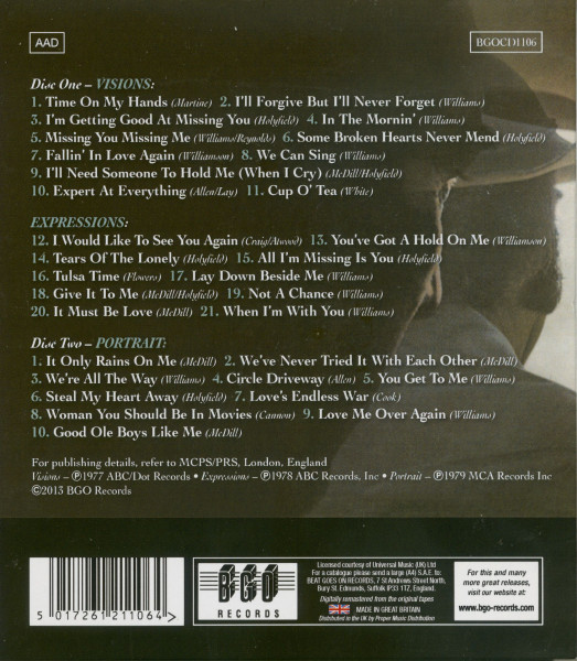 Visions - Expressions - Portrait(2-CD)