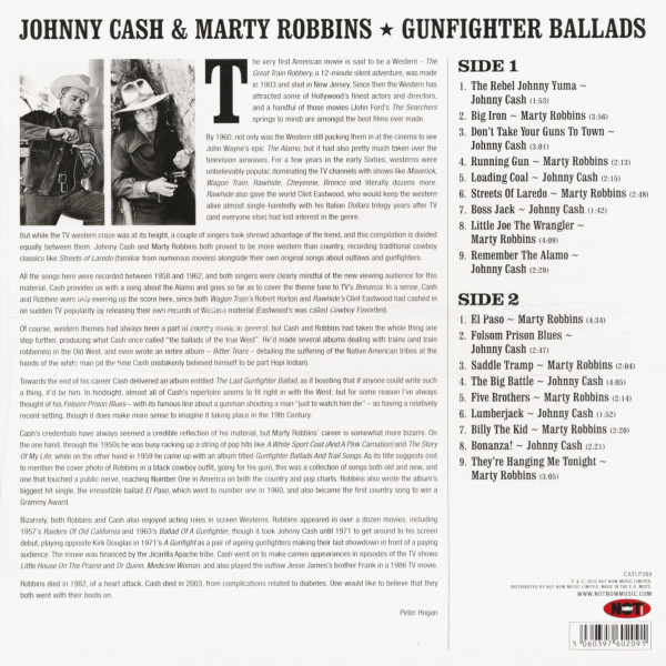 Gunfighter Ballads (LP, 180g Vinyl)