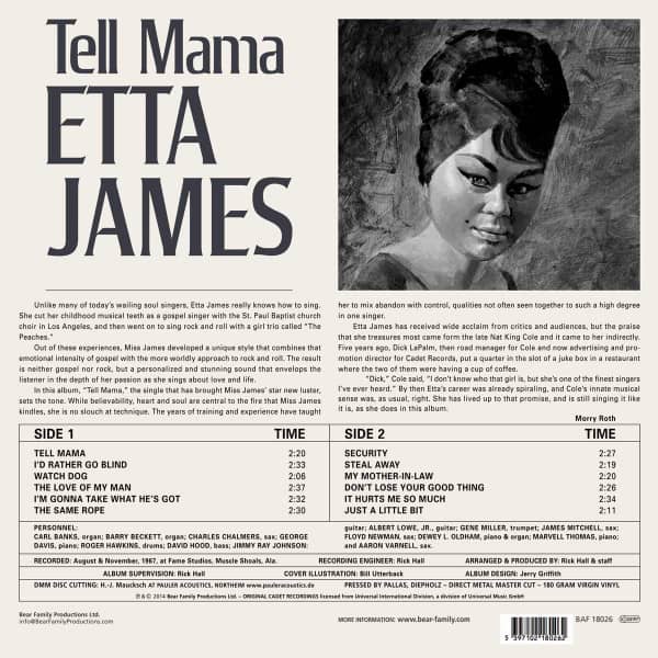 Tell Mama (LP, 180gram Vinyl)
