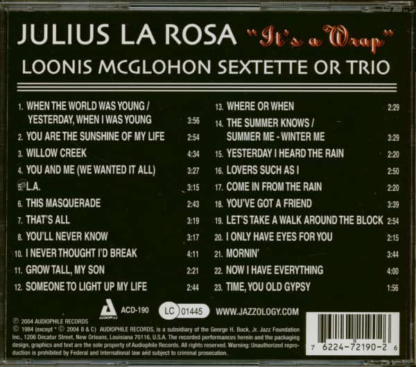 It's A Wrap (CD)