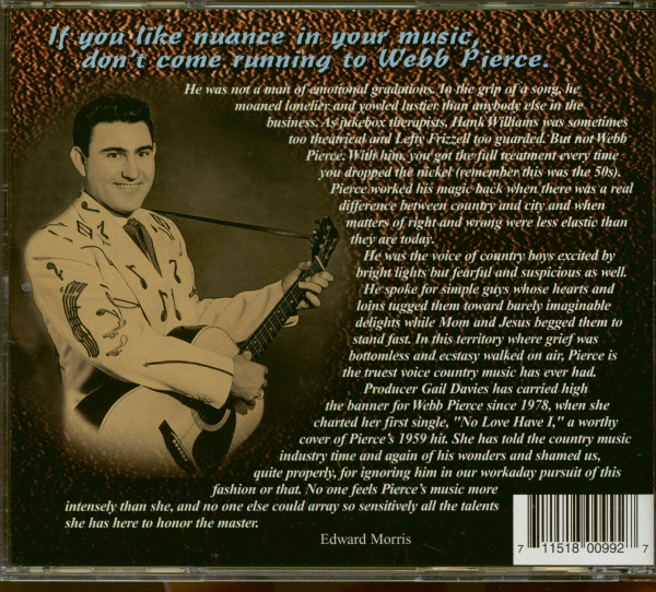 Caught In The Webb - A Tribute To The Legendary Webb Pierce (CD)