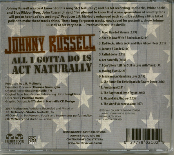 All I Gotta Do Is Act Naturally (CD)