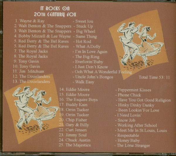 It Rocks On 20th Century Fox (CD)