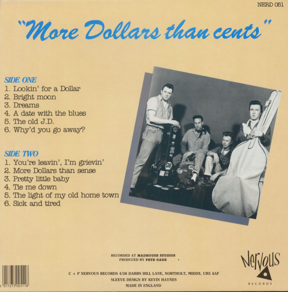 More Dollars Than Cents (LP)
