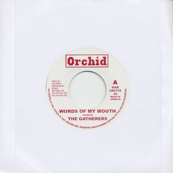 Words Of My Mouth - Word A Mouth Dub (7inch, 45rpm) Words Of My Mouth - Word A Mouth Dub (7inch, 45rpm)