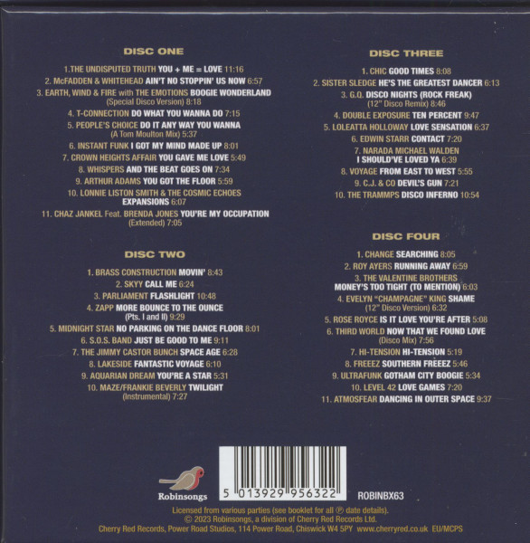 Greatest Soul/Funk & Disco 12" Singles (4-CD Box)