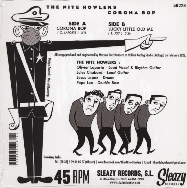 Corona Bop - Lucky Little Old Me (7inch, 45rpm)