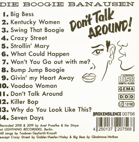 Don't Talk Around (CD)