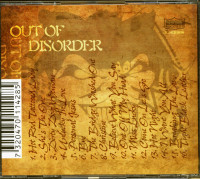 Preview: Out Of Disorder (CD) Preview: Out Of Disorder (CD)
