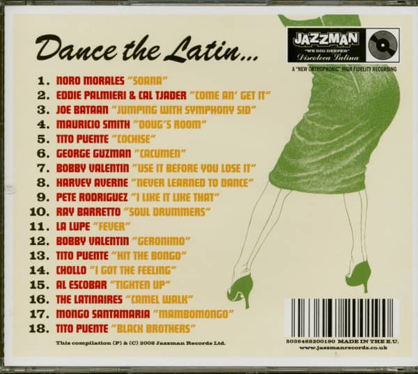 Dance The Latin - Soul Jazz Funk (CD)